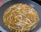 餡が麺に絡む!もやし餡の味噌ラーメン作り方8写真