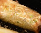 キャベツたっぷり餃子春巻き【食遺産】作り方9写真