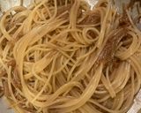 なめ茸とクリームチーズのパスタ作り方6写真