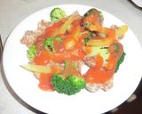 豚肉の野菜ジュースソースかけ作り方4写真