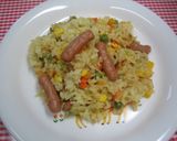 ビッツで簡単♪ミルクカレーピラフ作り方6写真