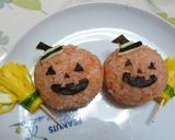 シュクル家ハロウィンのお弁当♡２０１１作り方3写真