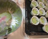 外はカリッ中はふわっ♪抹茶あずきマフィン作り方3写真