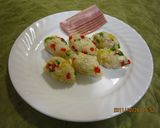 カンタンリゾットベーコン巻作り方3写真