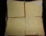 フレンチトースト(国分黄桃缶ソテー添え)作り方1写真