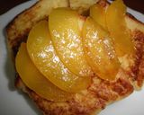 フレンチトースト(国分黄桃缶ソテー添え)作り方4写真