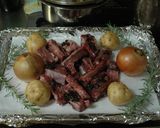 ポークリブのオーブン焼き蜂蜜ワインソース作り方4写真