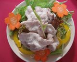みそウスターソースの冷やしゆで豚作り方5写真