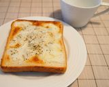 *簡単！時間がない時のオニマヨトースト*作り方7写真