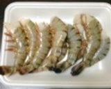 小さいエビでおっきなエビフライ‼作り方1写真