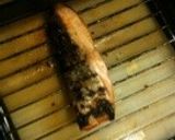 ジェノベーゼ鮭のベーグルサンド作り方1写真