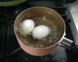 ● スグに出来ちゃう! ゆで卵 ●作り方4写真