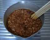 大人の鶏そぼろ。作り方1写真