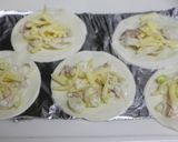 ちょっぴり大人味☆パッリパリ餃子の皮ピザ作り方3写真