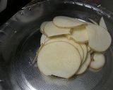 バジル・ポテトガレット。作り方1写真