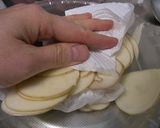 バジル・ポテトガレット。作り方2写真
