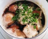 簡単 温か辛味おろしなめこ納豆そば作り方4写真