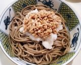 簡単 温か辛味おろしなめこ納豆そば作り方5写真