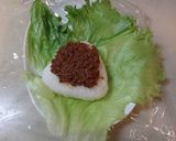 レタスで巻くタコライスおにぎり作り方3写真
