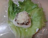 レタスで巻くタコライスおにぎり作り方4写真