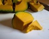 煮崩れしないかぼちゃの煮物作り方1写真