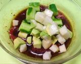 ☆韓国？ハワイ？日本？ユッケポキ丼☆作り方4写真