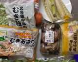 たけのことアサリの五目混ぜ込みご飯作り方1写真