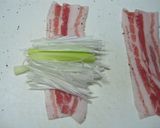 長ネギの豚肉巻き焼き作り方6写真