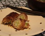 長ネギの豚肉巻き焼き作り方11写真
