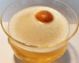 あんずソーダ　杏酵母＋炭酸水作り方2写真