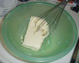 ﾌﾙｰﾂ缶詰と食ﾊﾟﾝのﾁｰｽﾞｸﾘｰﾑ作り方1写真