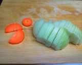 ウチの野菜たっぷりニンニクカレー作り方1写真