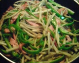 ごぼうの中華風炒め作り方5写真