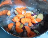 ウチの野菜たっぷりニンニクカレー作り方6写真