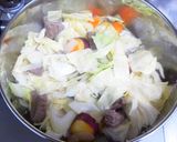 ウチの野菜たっぷりニンニクカレー作り方8写真