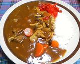 ウチの野菜たっぷりニンニクカレー作り方14写真