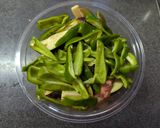 レンジで!野菜と豚肉チンジャオロース風作り方4写真