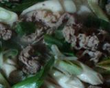 長ネギのすき焼き作り方3写真