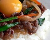 韓国風すき焼き丼作り方5写真