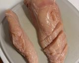 ほんとに塩麹だけ?鶏むね肉のジューシーソテー作り方1写真