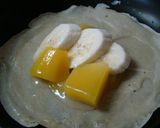 フルーツ缶で素敵ブランチ♪蕎麦ガレット風作り方3写真