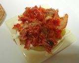 ➏　キムチチーズとパインでふるぱん　➏作り方5写真