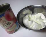 国分のフルーツ缶で温かいスープ＆パン♪作り方1写真