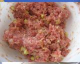 レンジで簡単！茄子と挽肉の重ねバーグ♫作り方1写真