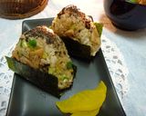 れんこんのゆかり昆布味噌おにぎり作り方6写真