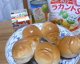 国分さんの缶詰でフルーツサンドパン☆作り方1写真