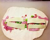 ベーコンと枝豆チーズのおかずフランス作り方7写真