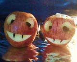 ハロウィントリート★焼きリンゴモンスター作り方7写真