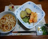 美味しいかけうどんorざるうどん定食作り方6写真