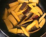 胡麻＆バター風味　揚げない大学いも作り方2写真